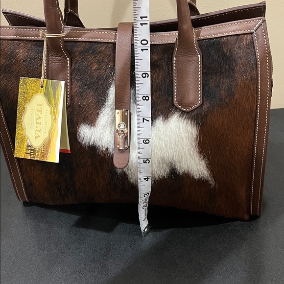Cavalcanti Collection | Italian Hair On Cowhide Leather Tote Bag - Picture 15 of 17